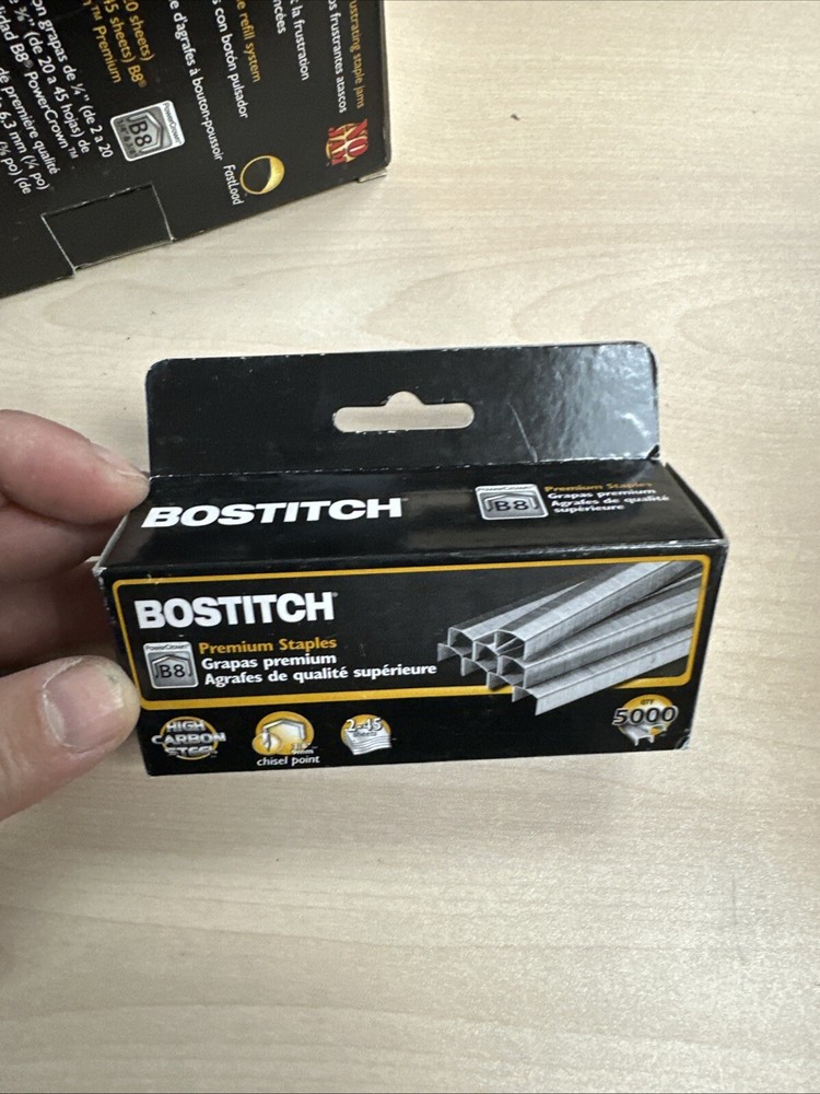 Bostitch B8 Impulse 45 Electric Stapler 45-Sheet Capacity Black New