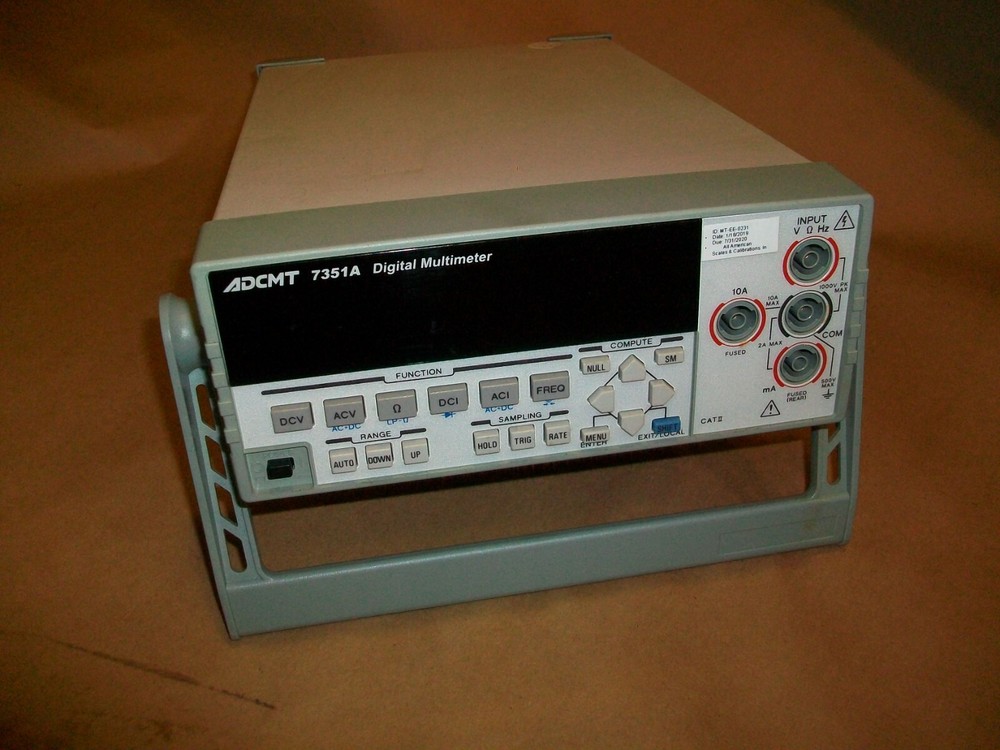 ADCMT 7351A Commercial Digital Multimeter  USED