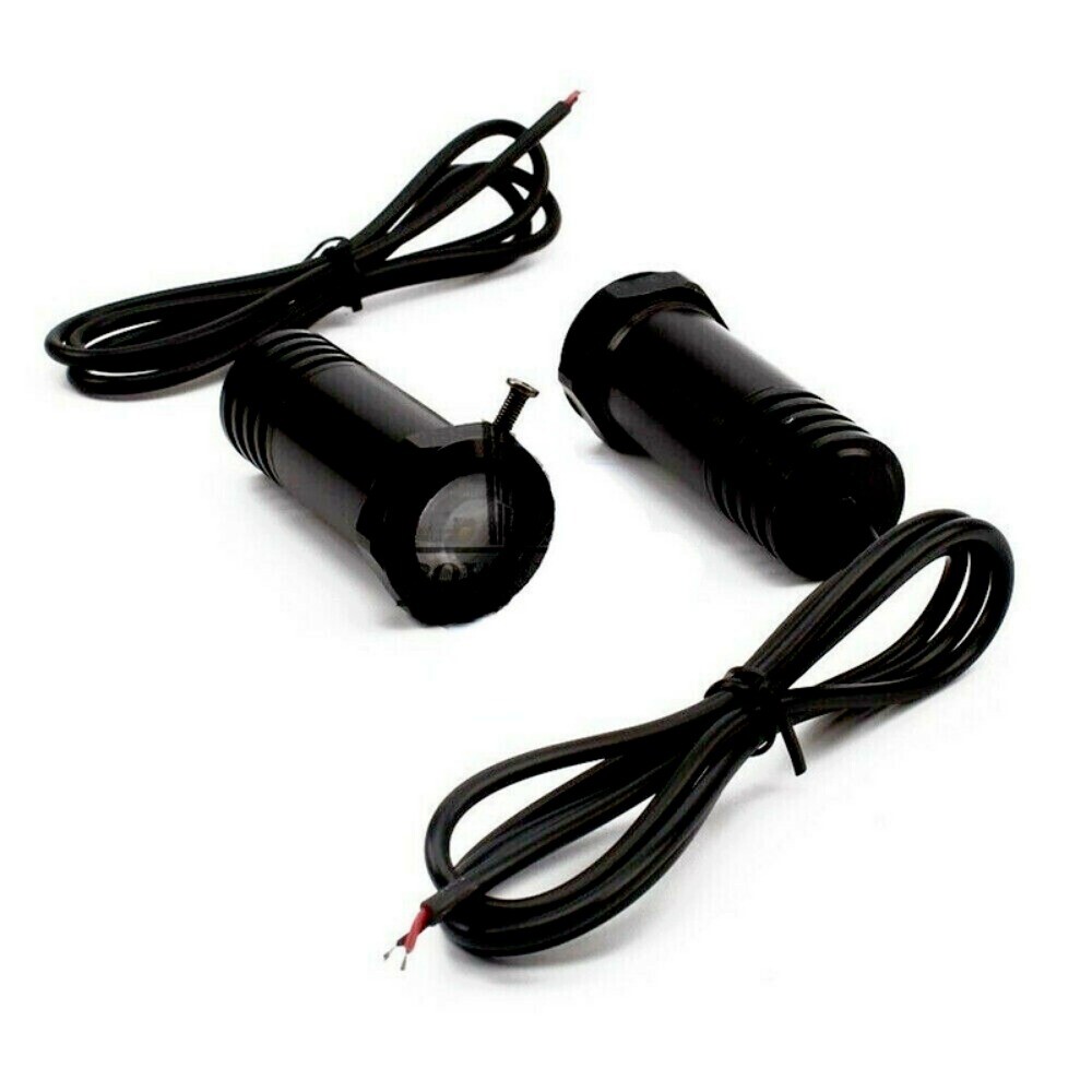 2pcs Custom Pattern Wired LED Car Door Welcome Shadow Projection Light Universal
