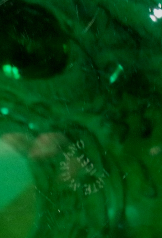 Arte Murano Icet Green Beverage Pitcher