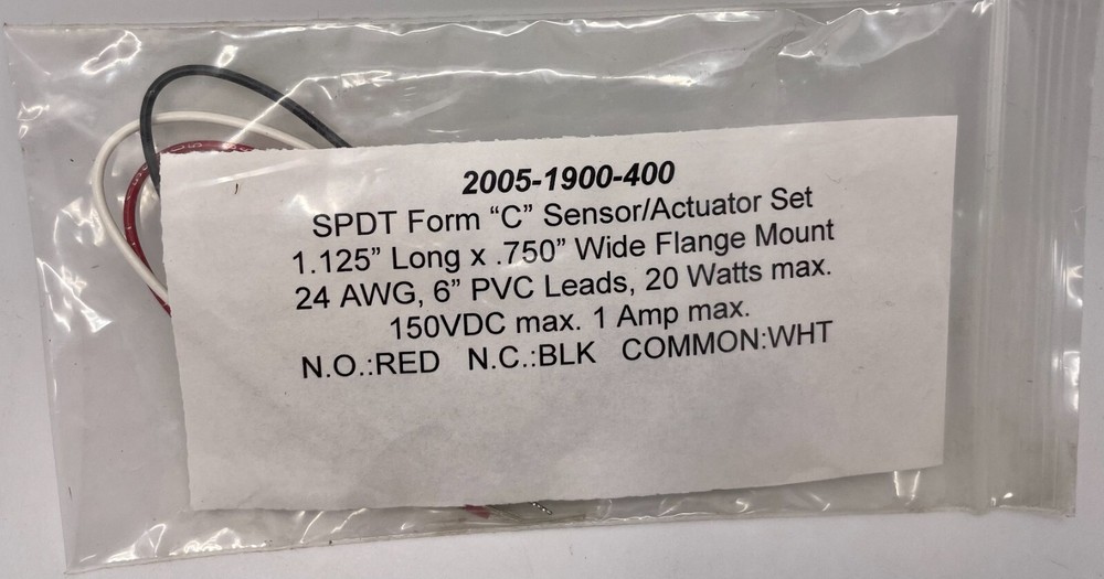 Magnetically Actuated Switch with Wire Leads