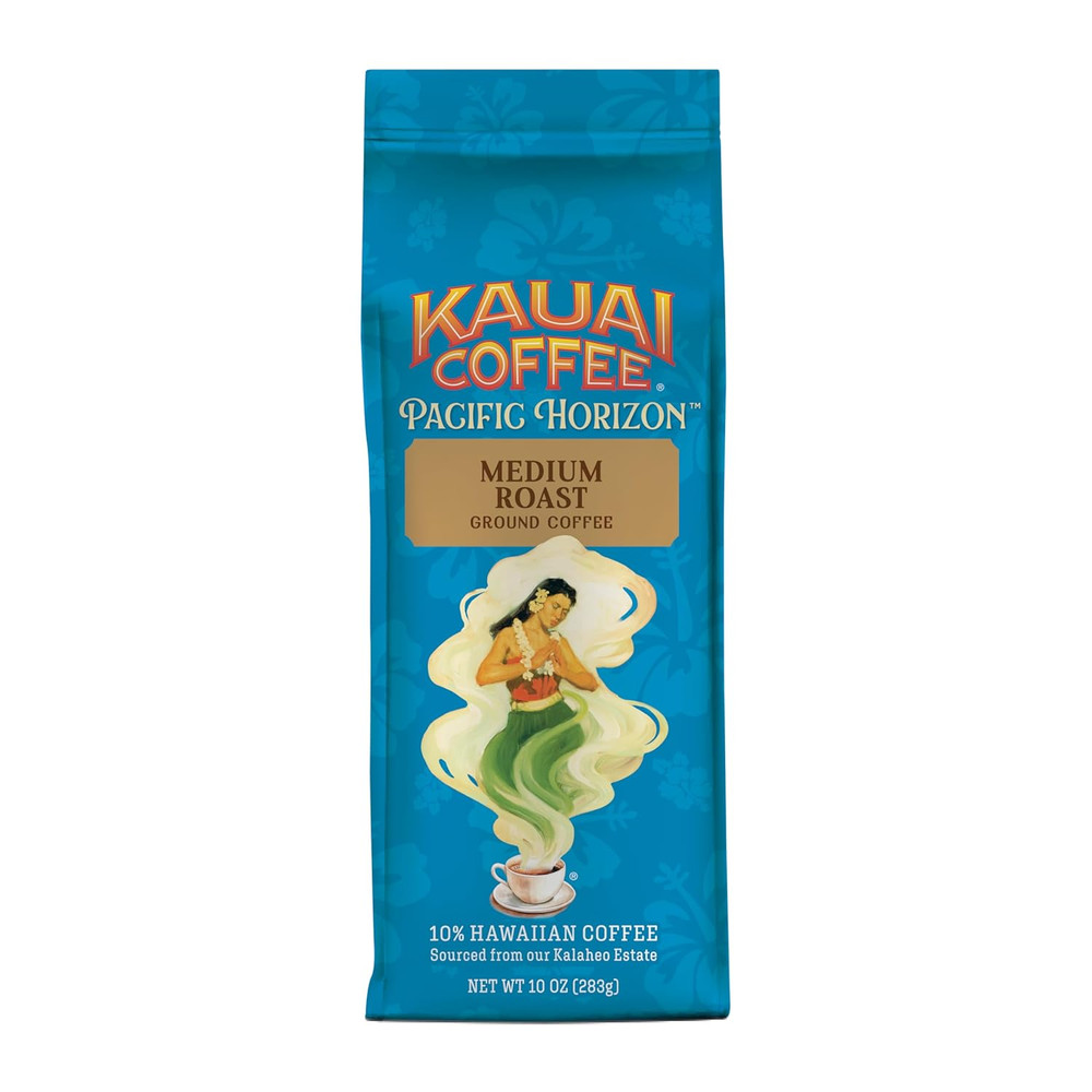 Ground Coffee – Smooth, Rich, Medium Roast – Light Floral Notes, Bright Aroma –
