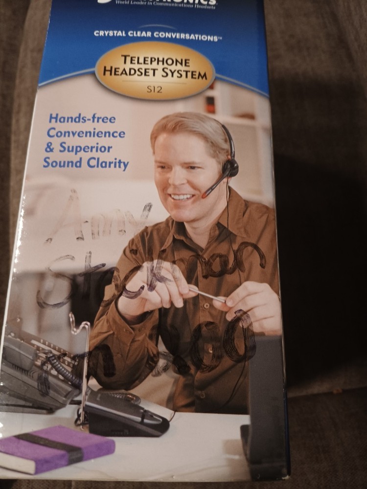 Plantronics S12 Corded Telephone Headset System