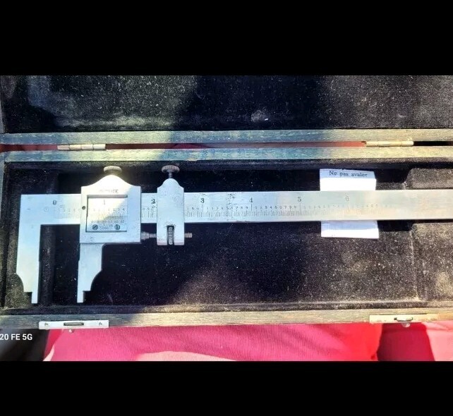 Starrett No. 122 vernier calipers, USA