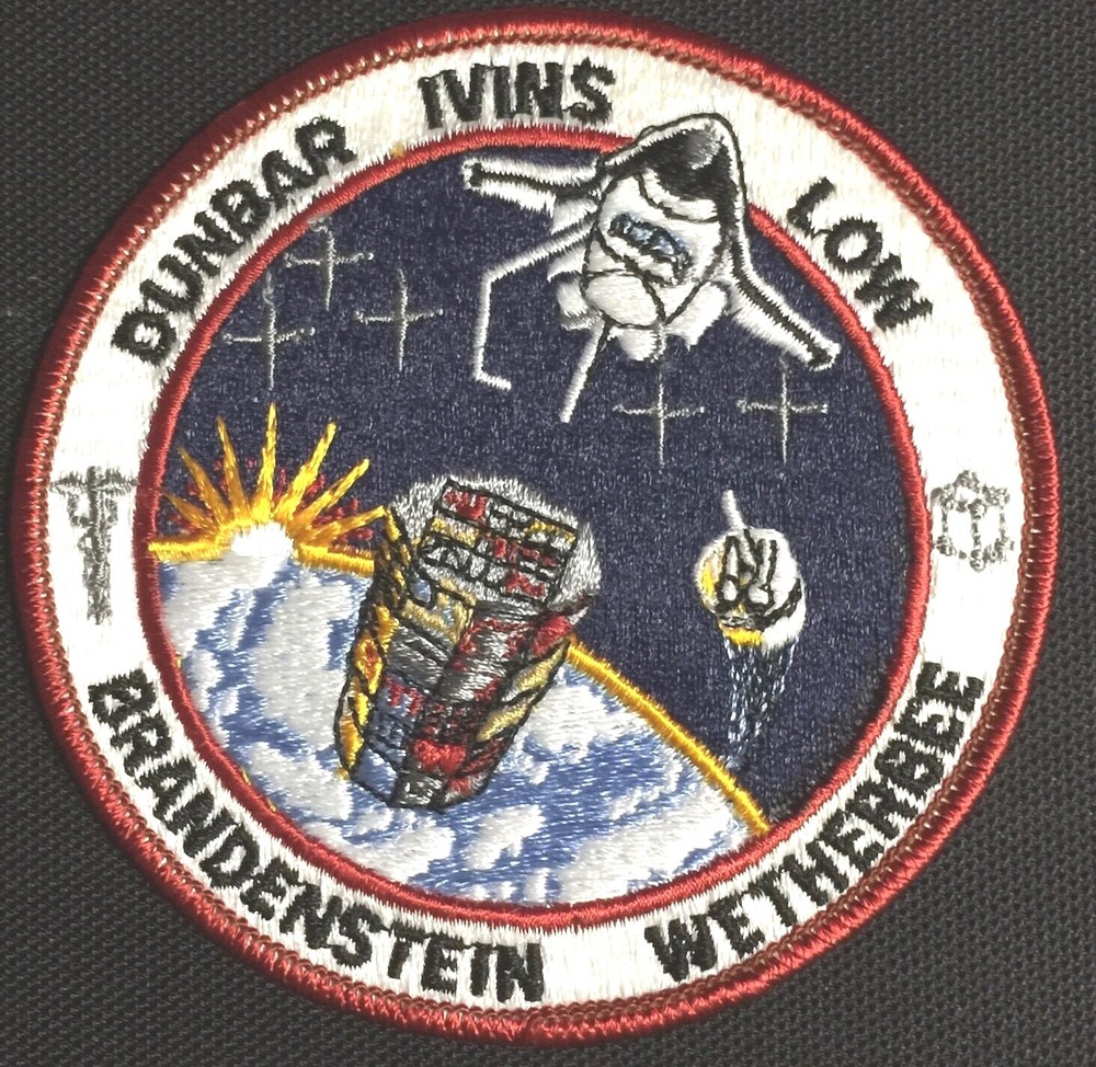 STS-32 Shuttle Program Columbia Patch Dunbar Ivins Brandenstein