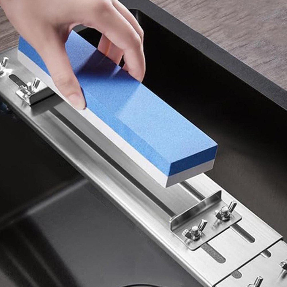 Stainless Steel Knife Sharpener Adjustable Sharp Stones Grinder
