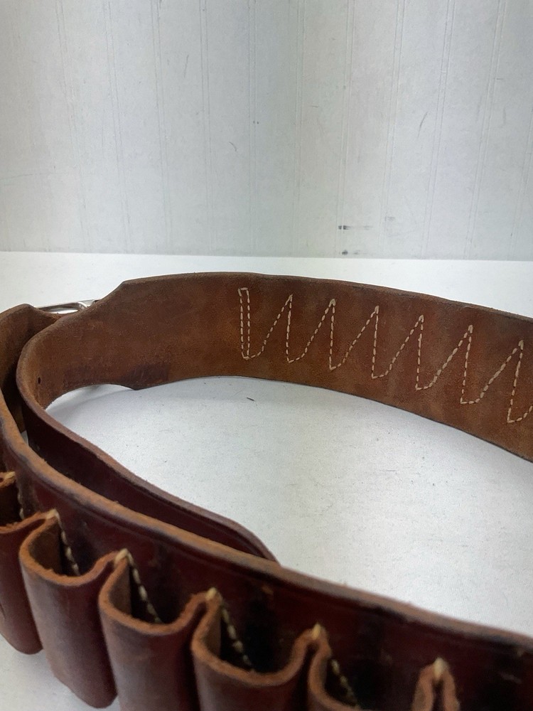 Vintage The George Lawrence Leather Ammo Belt | Size Medium