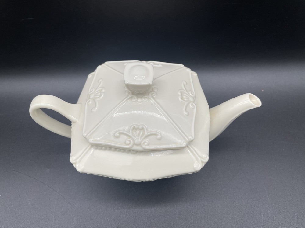 Vintage Paris Royal Square Teapot