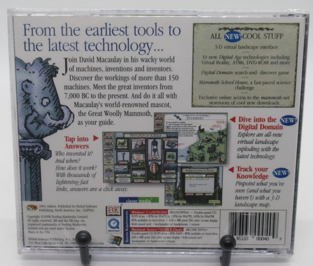 DK - NEW WAY THINGS WORK PC CD-ROM EDUCATIONAL SOFTWARE, 150 MACHINES, WIN 95/98