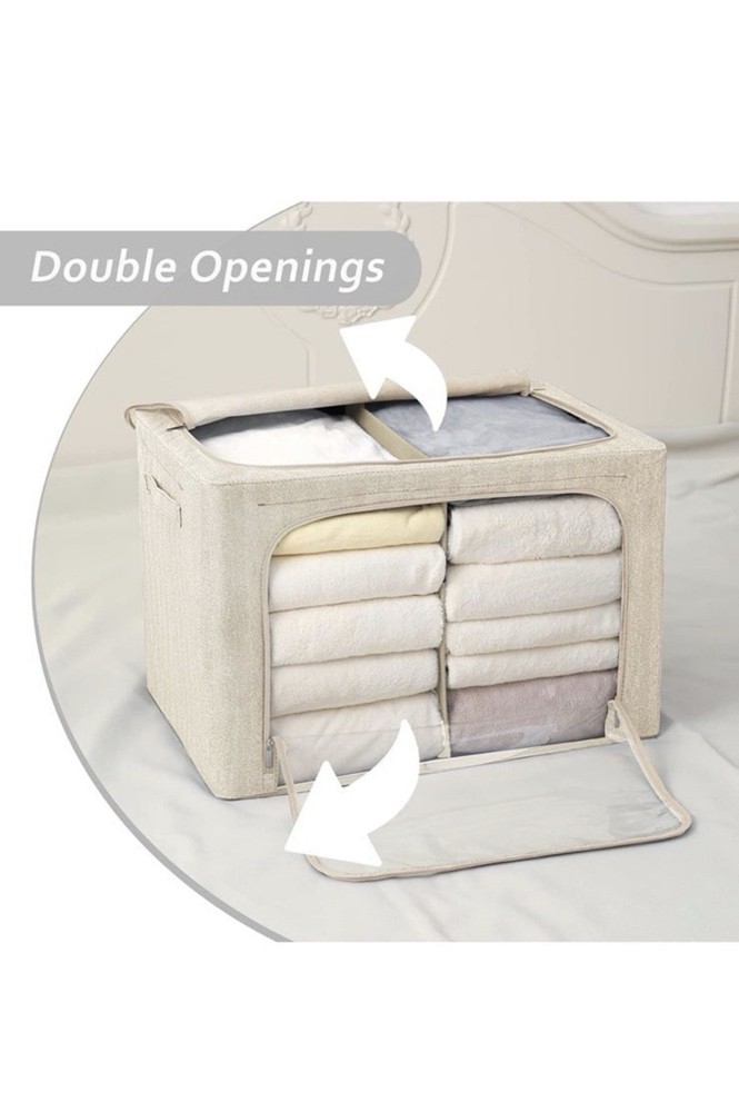 Foldable Clothes Storage Bins 2 Pack