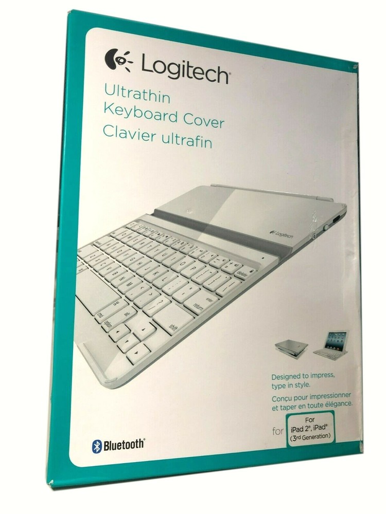 Logitech Ultrathin Keyboard Cover iPad 2, IPad 3rd & 4th Generation - White