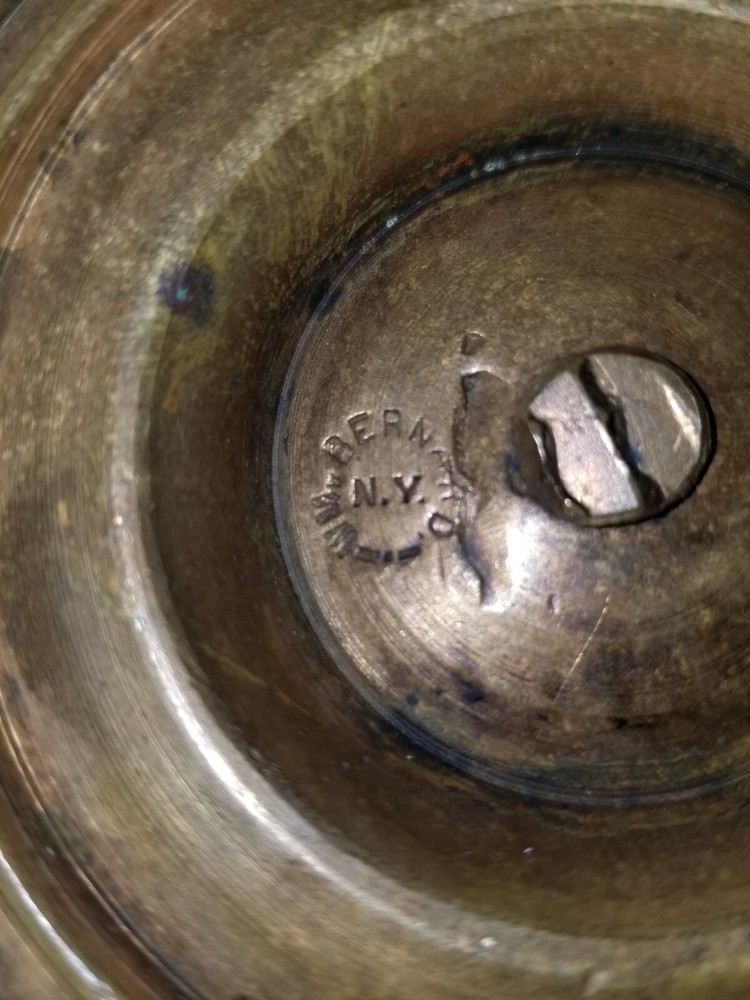 WM Bernard Bronze Matchstand