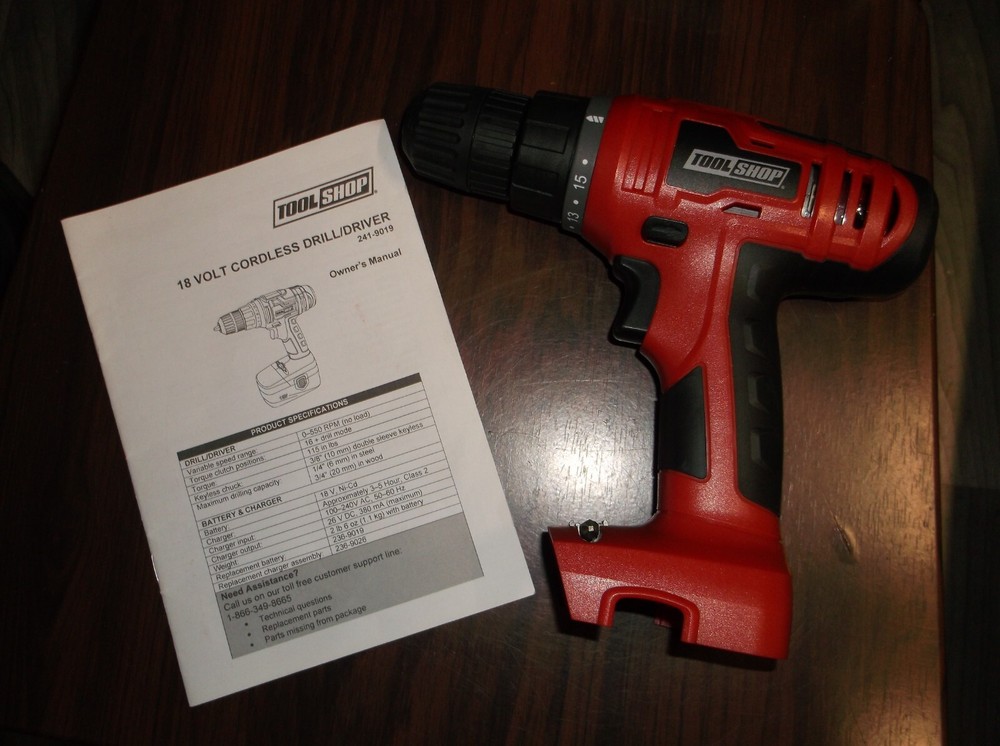 Tool shop 18 volt drill/driver-new-TOOL ONLY