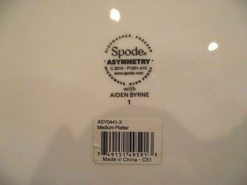 Spode Asymmetry Medium 13" Serving Platter