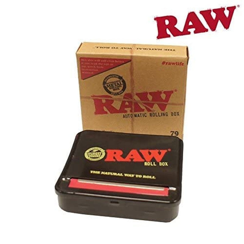 79Mm Adjustable Automatic Cigarette Rolling Box (RED)