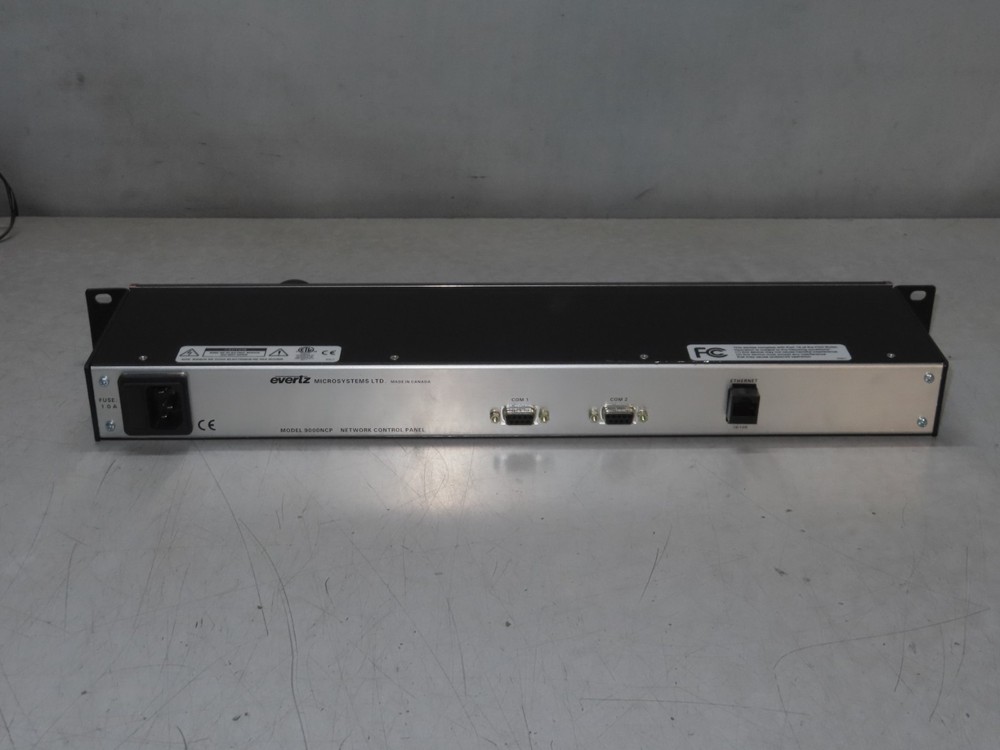 Evertz 9000NCP VistaLINK Network Control Panel (1RU)