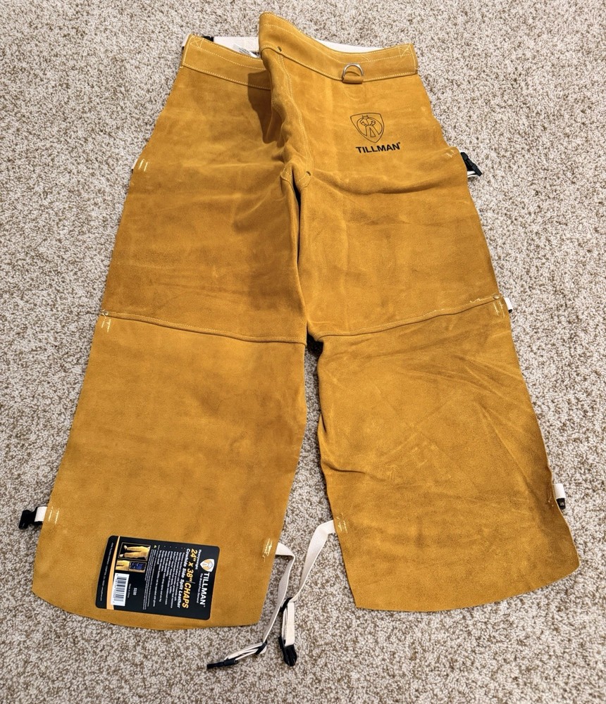 TILLMAN CHAPS Heavyweight 24" x 38" Cowhide Side Split Leather 5330