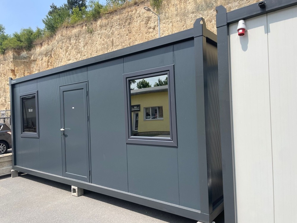 20ft Tiny House Container Cabin Prefab Modular Home Garden Office EU
