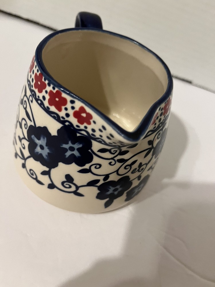 Colorful farmhouse creamer