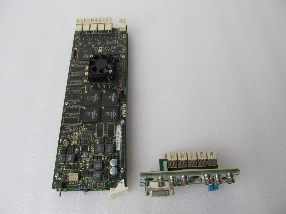 Evertz 7767VIP4-SN Multiviewer 4 inputs SD/NTSC/PAL inputs with embedded audio