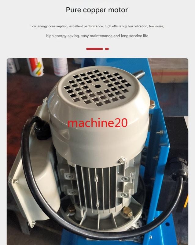 Electric stripping machine for optical fiber and cable