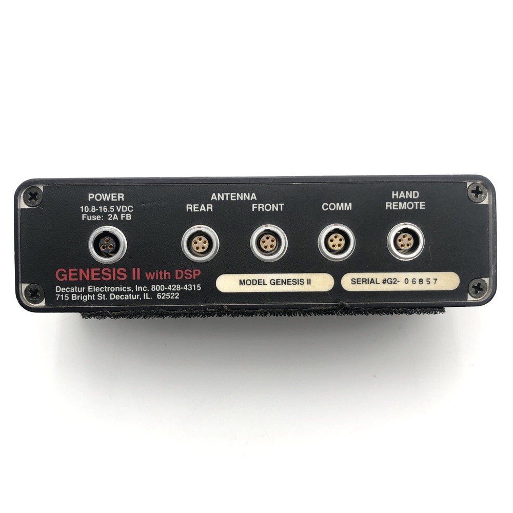 USED Decatur Genesis II Ka Band- MPH Radar INPUT MODULE ONLY UNTESTED READ