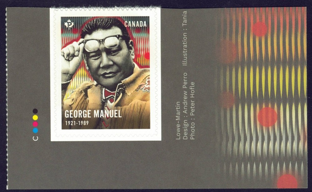 Canada sc#3386 Indigenous Leaders : George Manuel, Mint-NH
