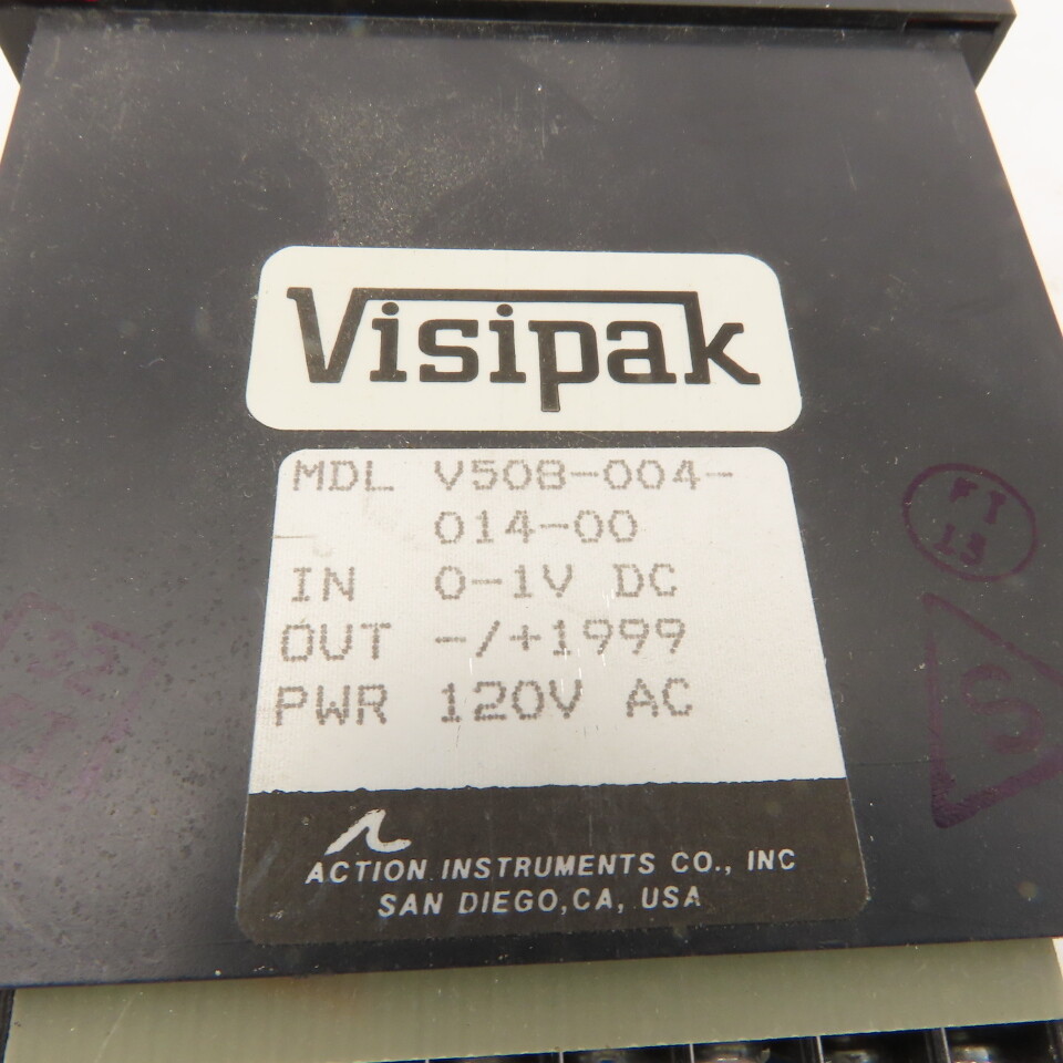 Action Instruments V508-004-014-00 Visipak 120V Temperature Controller