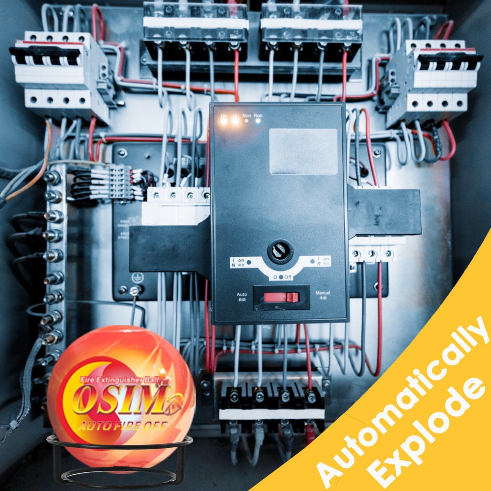 7 PACK Automatic Portable FireBall Extinguisher With Bracket for ABCEF Type Fire