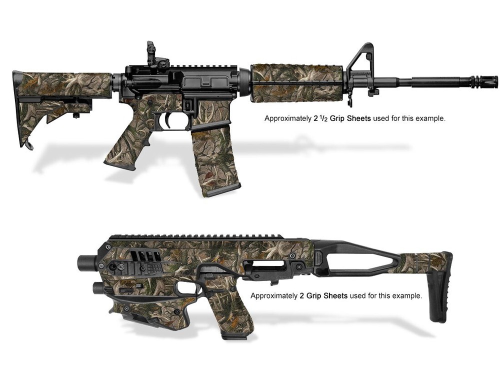 Grip-Tape Material Sheet - Buckshot Camo