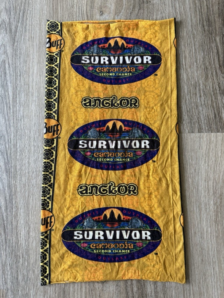 Survivor Cambodia Second Chance Game Worn Screen Used Angkor Buff Prop
