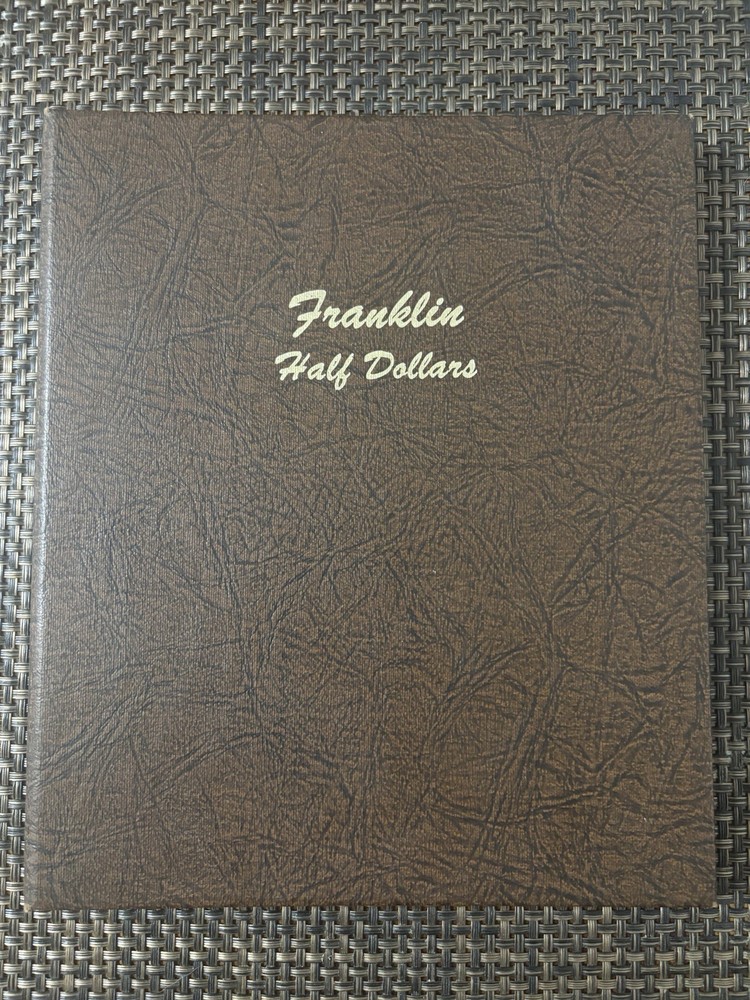 Franklin Half Dollar Silver Album Collection 1948-1963 Multiple Coins