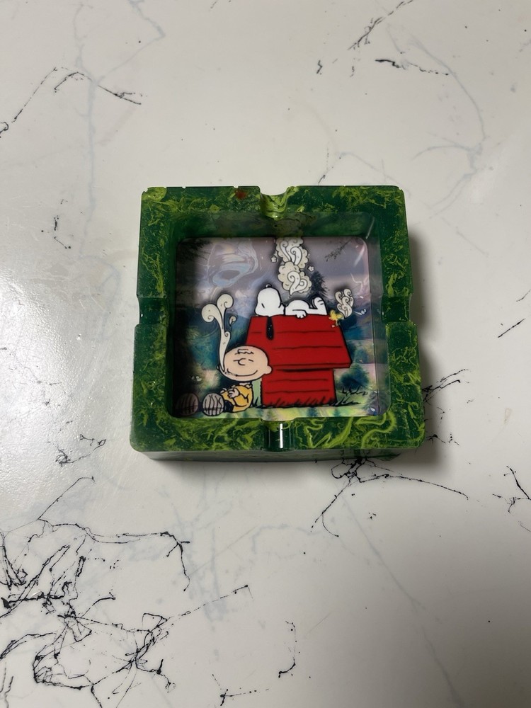 Charlie Brown And Snoopy Ashtray