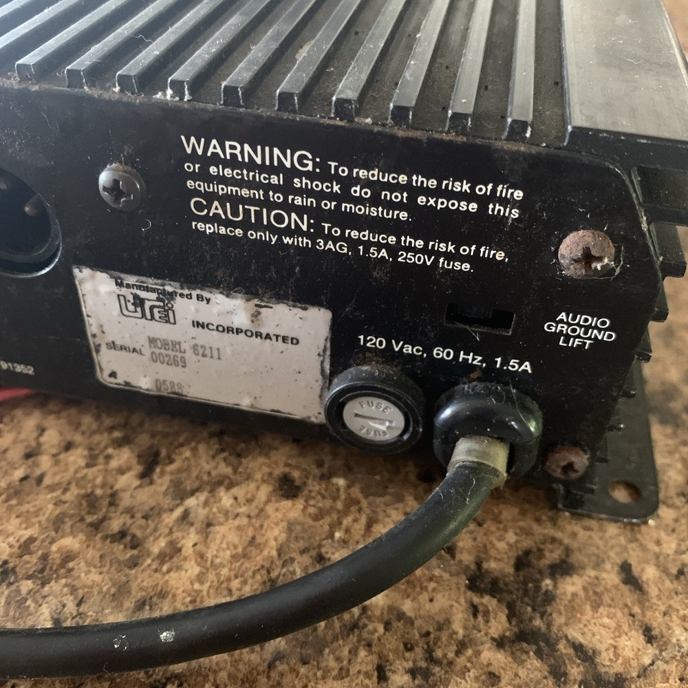 JBL Energizer Amplifier 6211. Excellent! Free S/H