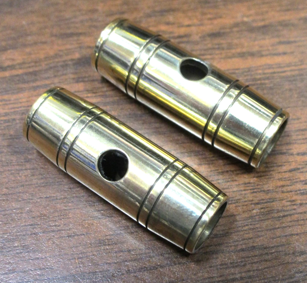 #17 Thompson Center Hawken Brass Ramrod Thimbles (2)