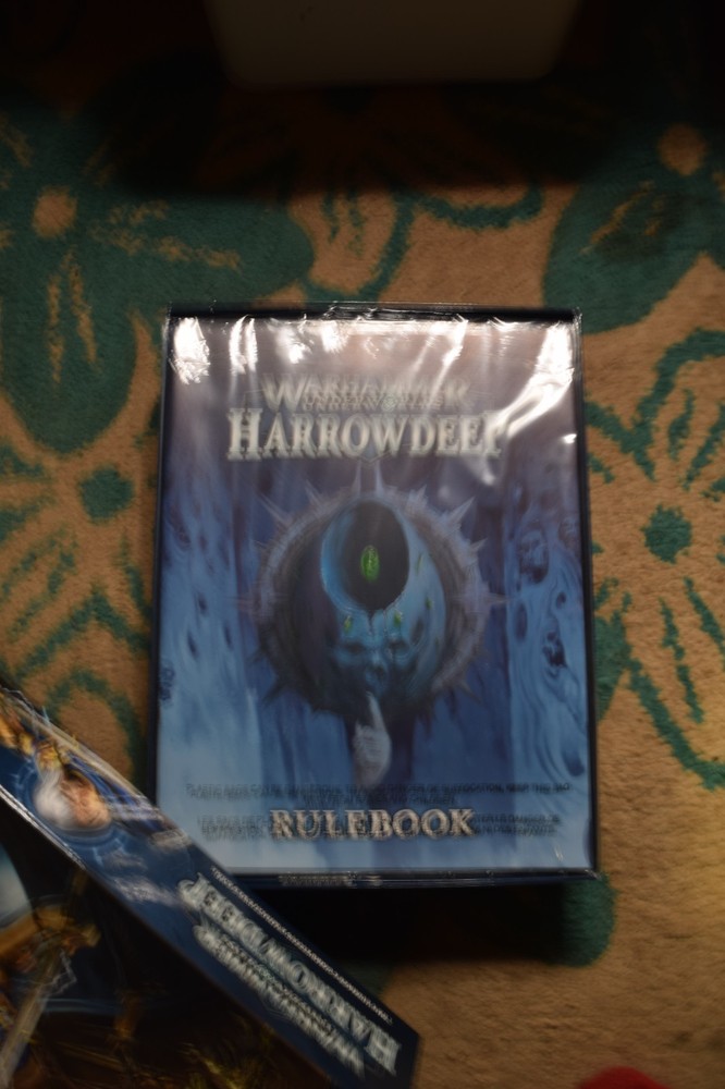 Warhammer Underworlds Harrowdeep, Orcs and Stormcast. Unused and complete
