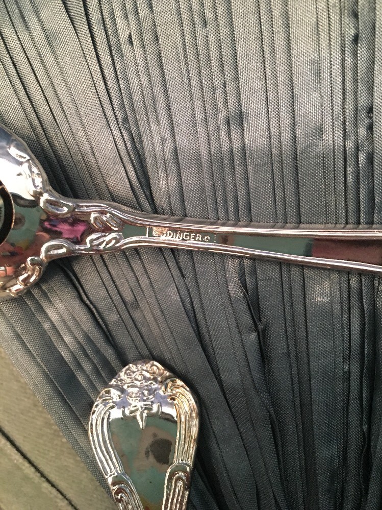 GODINGER SILVER GSA ART CO LTD GRAND MASTER 4 TEASPOONS SILVERPLATE