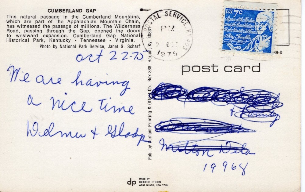 CUMBERLAND GAP, KY - PC5244