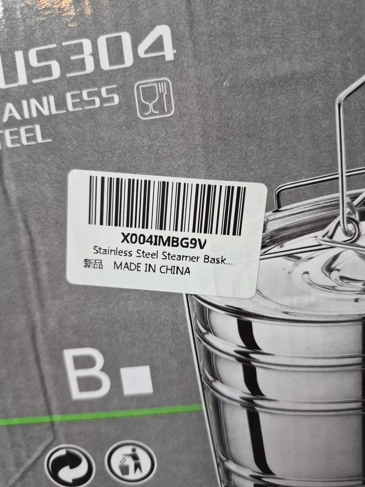 Stainless Steel Stackable Steamer Basket