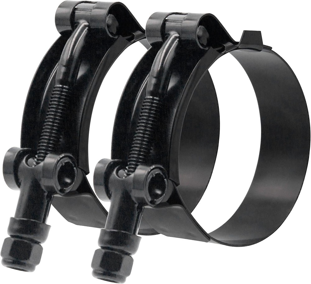 ISPINNER 2 Pack 2.5 Inch 2.5" Clamp Range 2.76" - 3.07", Black
