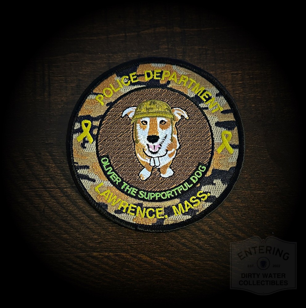 Oliver The Therapy Dog Military Appreciation Patch