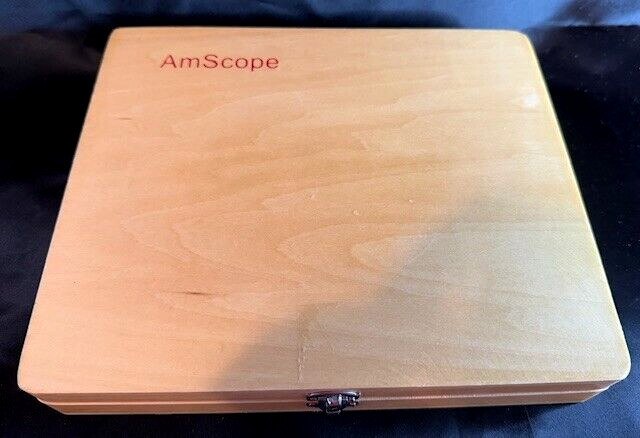 AmScope PS100E 100 Homeschool Biology Prepared Microscope Slides - Set E