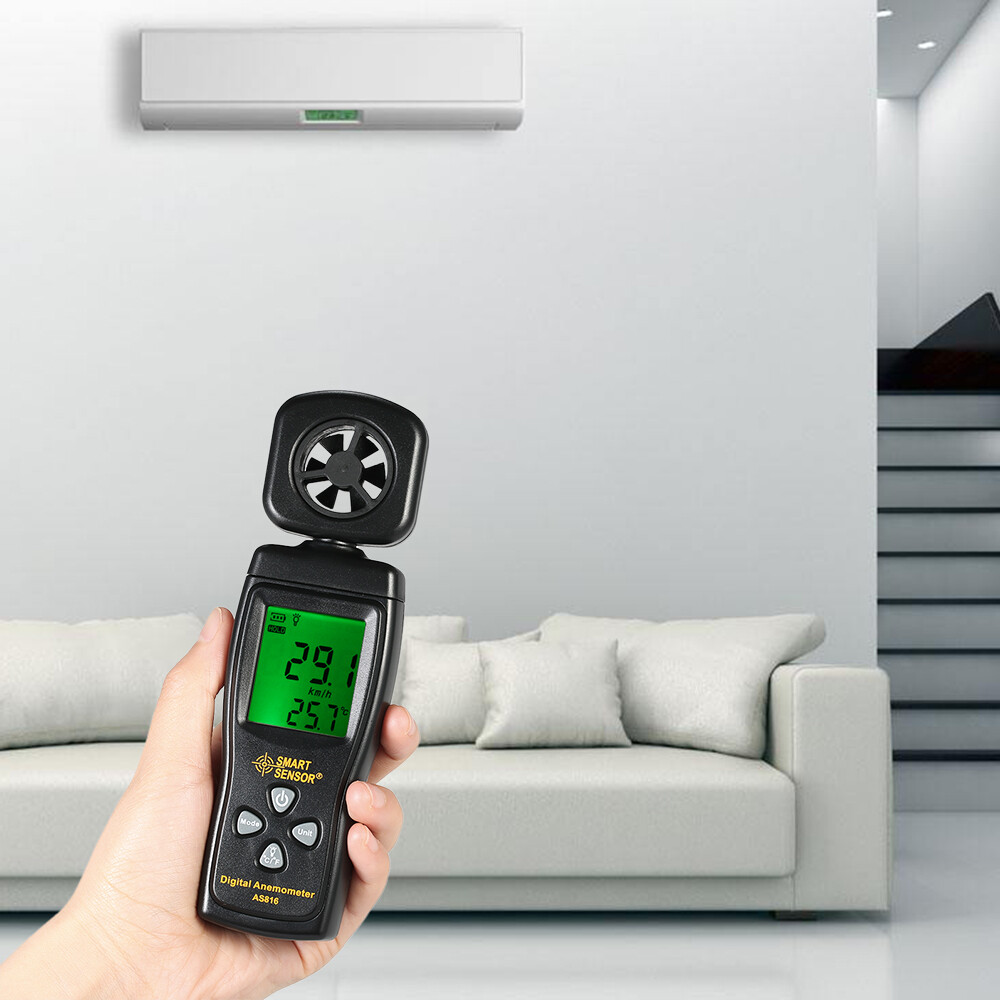 Digital Wind Meter Anemometer Velocity Measuring V5P1