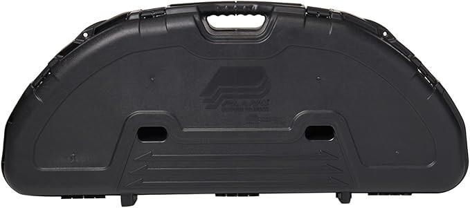 Hard Case Compound Bow Compact Arrow Archery Storage Polyp Finish Textured Black