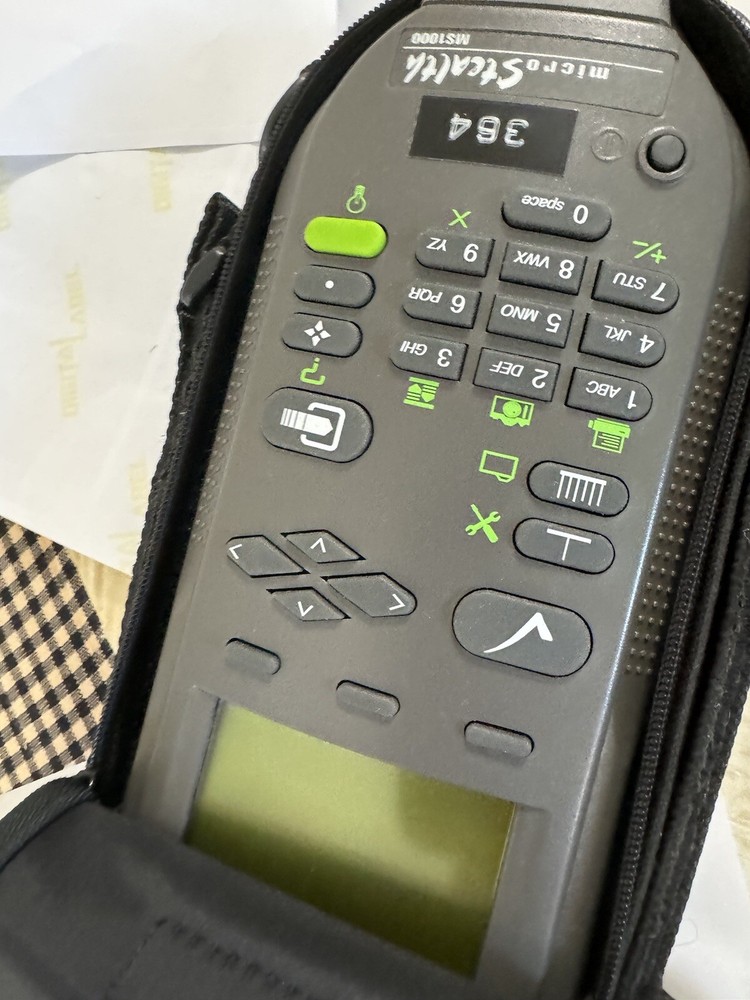 Wavetek Micro Stealth MS1000 Signal Level Meter With Case As Is