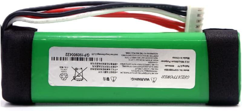 GSP1029102A Battery for JBL Charge 3 Bluetooth Wireless Audio With Plug 6000mAh
