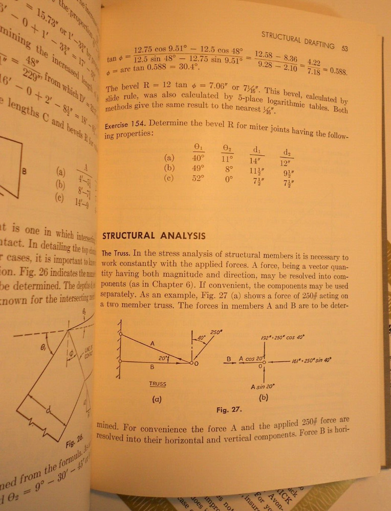 POST VERSALOG 1460 Engineer Slide Rule Case Belt Loop Instructions JAPAN E5