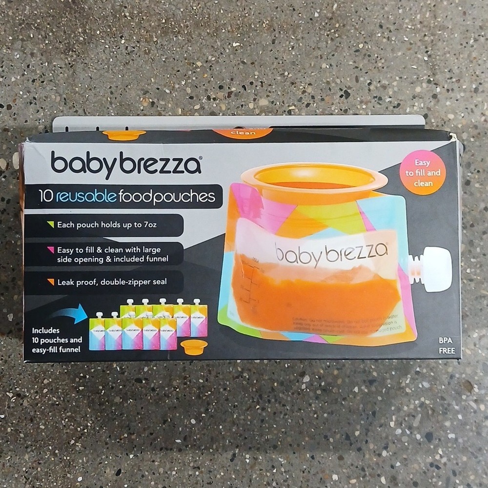 Baby Brezza Reusable Pouches Set