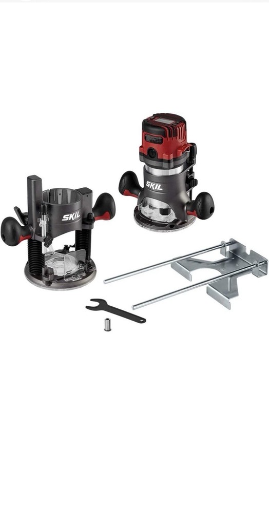 14 Amp Dual-Base Router with Soft Start & Electronic Feedback Technology