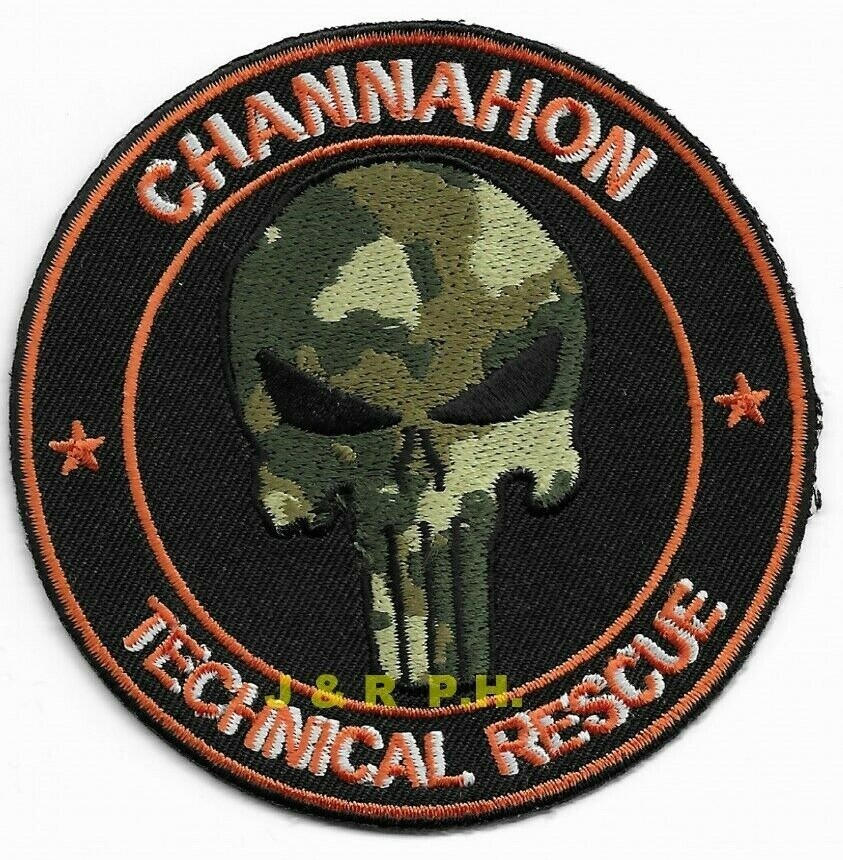 Channahon  Technical Rescue, Illinois (3.25" round size) fire patch